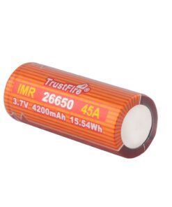 TrustFire 26650 4200mAh_x000B__x000B_ 45A Unprotected Button Top