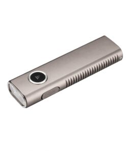 Trustfire Mini X3 Edc Flashlight With White Light , Uv And Laser - Grey Titanium Gold