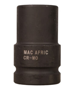 MAC AFRIC 1" Drive Square 21 mm Socket 80 mm Length CR-MO