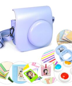 Tuff-Luv 9-in-1 Instax Mini 8 & 9 Camera Accessories Bundle - Blue