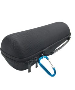 TUFF-LUV EVA Molded Carry case & Shoulder strap for JBL Charge 4 - Black