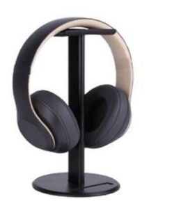 TUFF-LUV Universal Headset/Call Centre Headphones Holder - Black (ALUMINIUM)