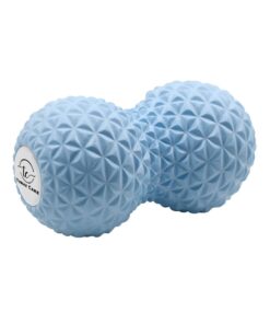 Tumaz Care PB022 Peanut Massage Ball for Deep Tissue and Muscle Knots - Blue