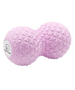 Tumaz Care PB022 Peanut Massage Ball for Deep Tissue and Muscle Knots - Pink