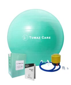 Tumaz Care YB065 Premium Yoga/Pilates/Pregnancy/Birth/Exercise Ball - Green