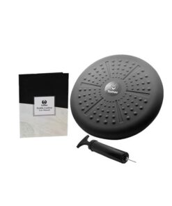 Tumaz WB0113 Wobble Cushion - Wiggle Seat Improves Sitting Posture - Black