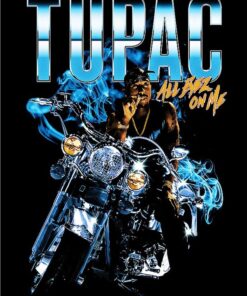 Tupac Shakur (All Eyez Motorcycle) Poster