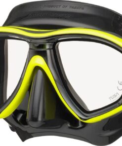 Tusa Freedom Ceos Mask - Black/Flash Yellow
