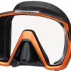 Tusa Freedom HD Mask - Black/Energy Orange