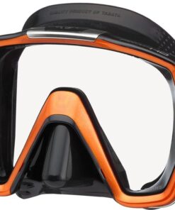 Tusa Freedom HD Mask - Black/Energy Orange