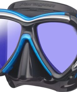 Tusa Paragon Mask - Black/Fish Tail Blue