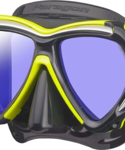 Tusa Paragon Mask - Black/Flash Yellow