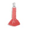 Tussle Fish Style Keyring - Berry Pink