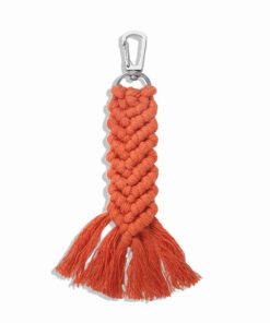 Tussle Fish Style Keyring - Red