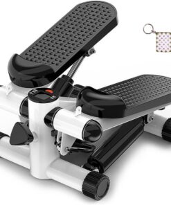Twist Stair Stepper Fitness Exercise Machine With Keyholder
