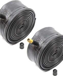 Two Compass MTB 26" Bicycle Tubes-Universal Sized 26" Butyl- Twin Pack