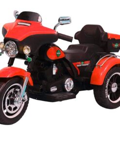 Two Seats Kids Electric Motorcycle Three Wheel Ride On/ Gift for Kids - Red