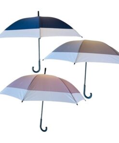 Two Tone Umbrella - Auto Open (Pack of 3)