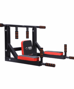 Two Way Dip, Ab and Pull Up Mount - 1818 Fight - Black