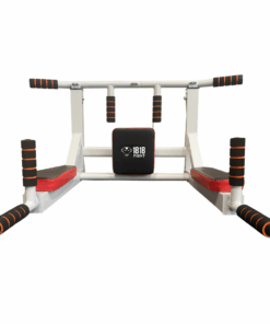 Two Way Dip, Ab and Pull Up Mount - 1818 Fight - White