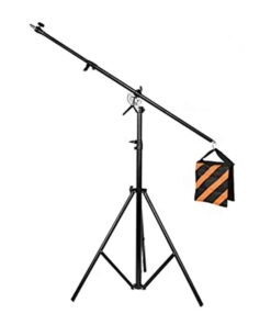 Two Way Rotatable Aluminum Adjustable Tripod Boom Light Stand