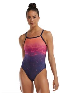 TYR Durafast Elite Infrared Diamondfit Bathing Suit - Navy/Multi - S