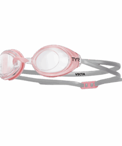 TYR Vecta Racing Goggles - Pink/Grey