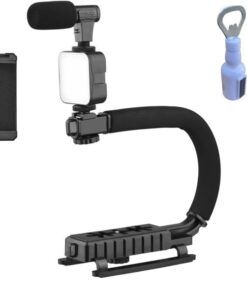 U Shaped Video Making Handheld Stabilizer Kit and A Bottle Opener