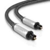 UGreen 10539 Toslink Fibre Optic 1m Audio Cable-BK
