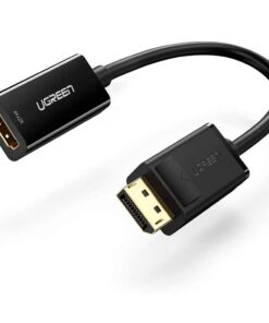 UGreen 40363 DisplayPort Male to HDMI Female 4K@30Hz Adapter-BK