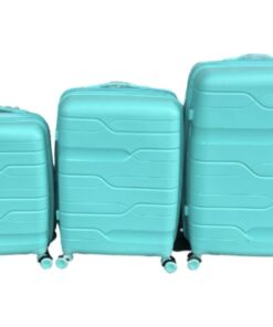 Ultimate PP 3-Piece Unbreakable and Expandable Suitcase Set - Mint Green