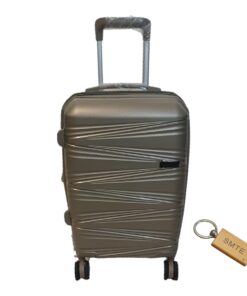 UltimateGuard 1-Piece UBK Suitcase 60 cm with Keyring - Silver
