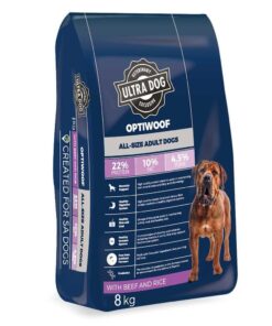 Ultra Dog Optiwoof Adult Beef & Rice 8KG