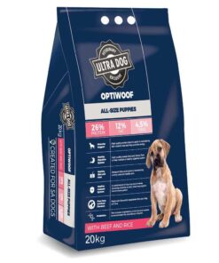 Ultra Dog Optiwoof Puppy Beef & Rice 20kg