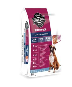 Ultra Dog Superwoof large Adult Chicken & Rice 8kg