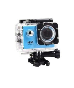Ultra HD 4K Sports Camera WIFI Water Resistant Sports Camera  Blue