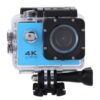 Ultra HD 4K Waterproof Sports Action Camera Camcorder - Blue
