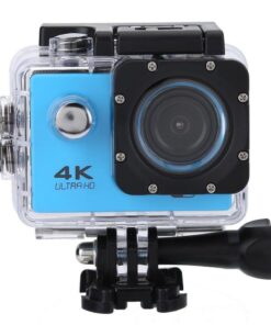 Ultra HD 4K Waterproof Sports Action Camera Camcorder - Blue