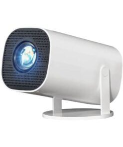 Ultra HD 5G Wi-Fi Projector With Auto Keystone Correction - White