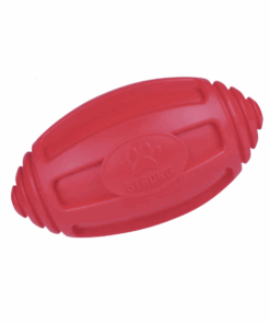 Ultra Strong Rubber Rugby Ball Dog Toy
