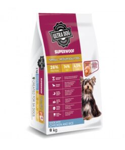 Ultradog Superwoof Small-Medium Adult Chicken & Rice 8kg