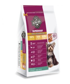 Ultradog Superwoof Small-Medium Adult Turkey & Rice 8kg