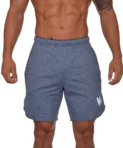 Ultrasoft Polyester Running/Training Short (Dotted Blue) - L