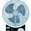 Ultratec Typhoon Multimedia Ac/Dc 2-Speed Fan W/Built-In Led Emerg Light