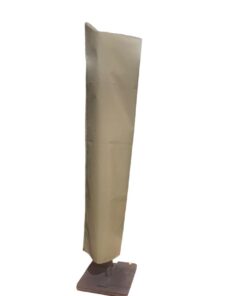 Umbrella Cover to protect a cantilever or side post umbrella in Warm Olive