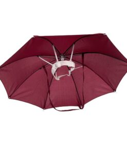 Umbrella Hat - Adult - Wine Red