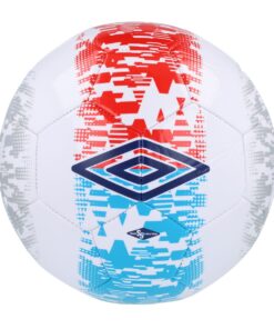 Umbro Formation Recreational Soccer Ball - White/Navy/Vermillion