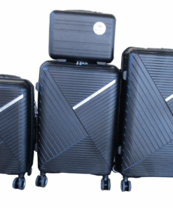 Unbreakable 4-Piece PP Spinner Luggage Set