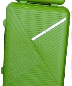 Unbreakable Travel Luggage 2 Piece Suitcases Spinner - 20" - Light Green