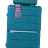 Unbreakable Travel Luggage 2 Piece Suitcases Spinner - 22" - Coral Blue